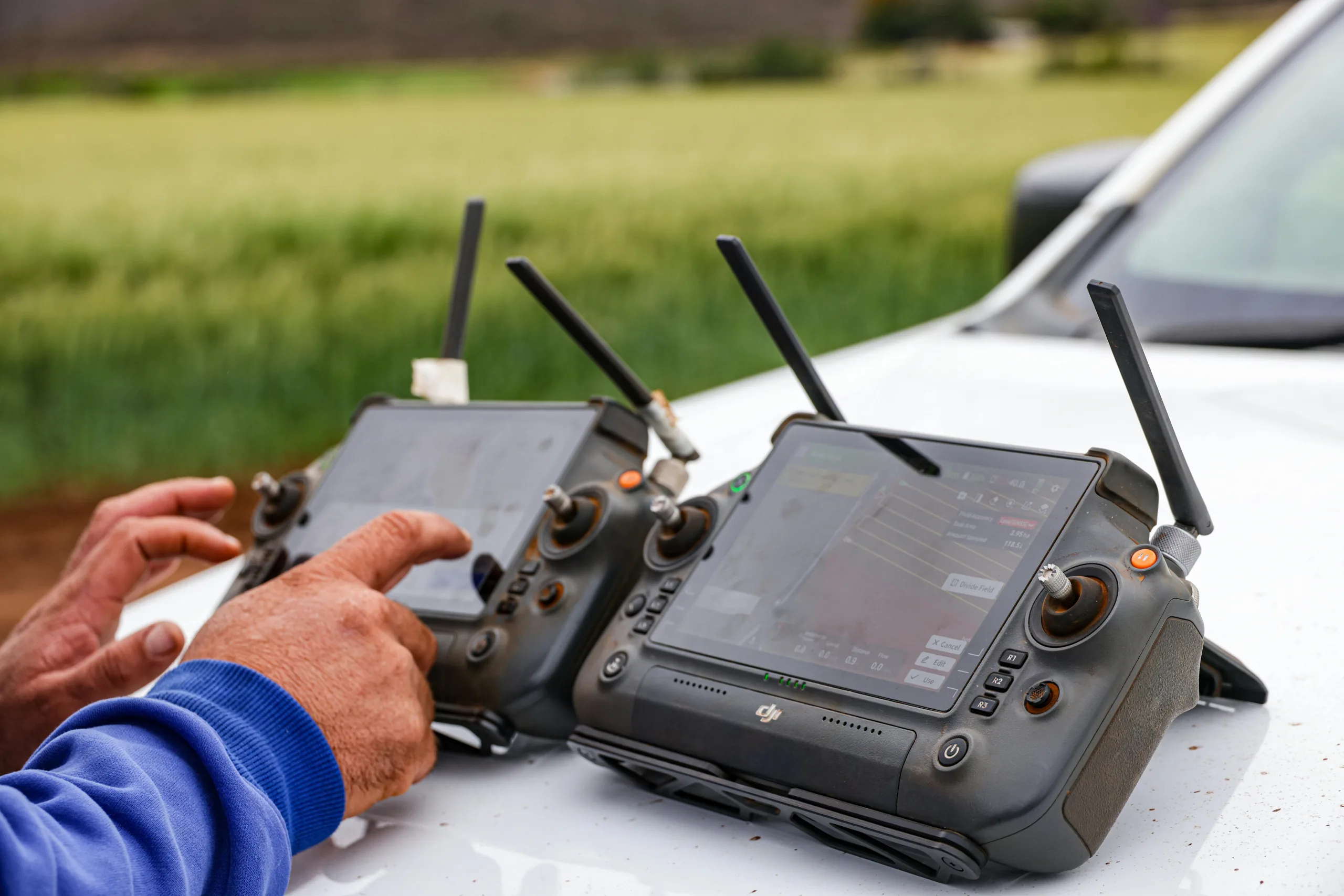 OFO Borneo drone equipment in the field